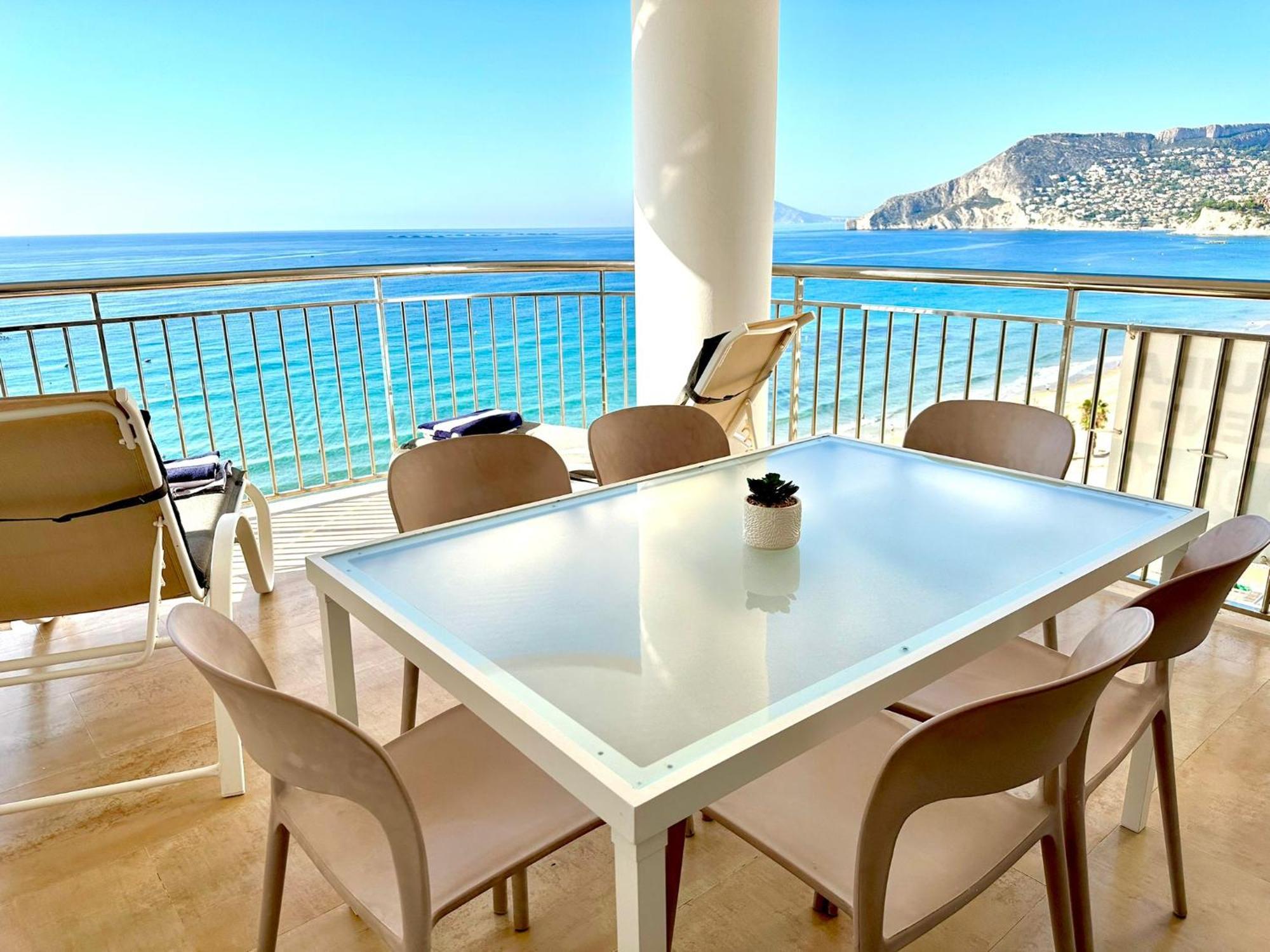 Porto Azul 10A Frontal Penon & Sea View First Line Arenal Beach Calpe Exteriér fotografie
