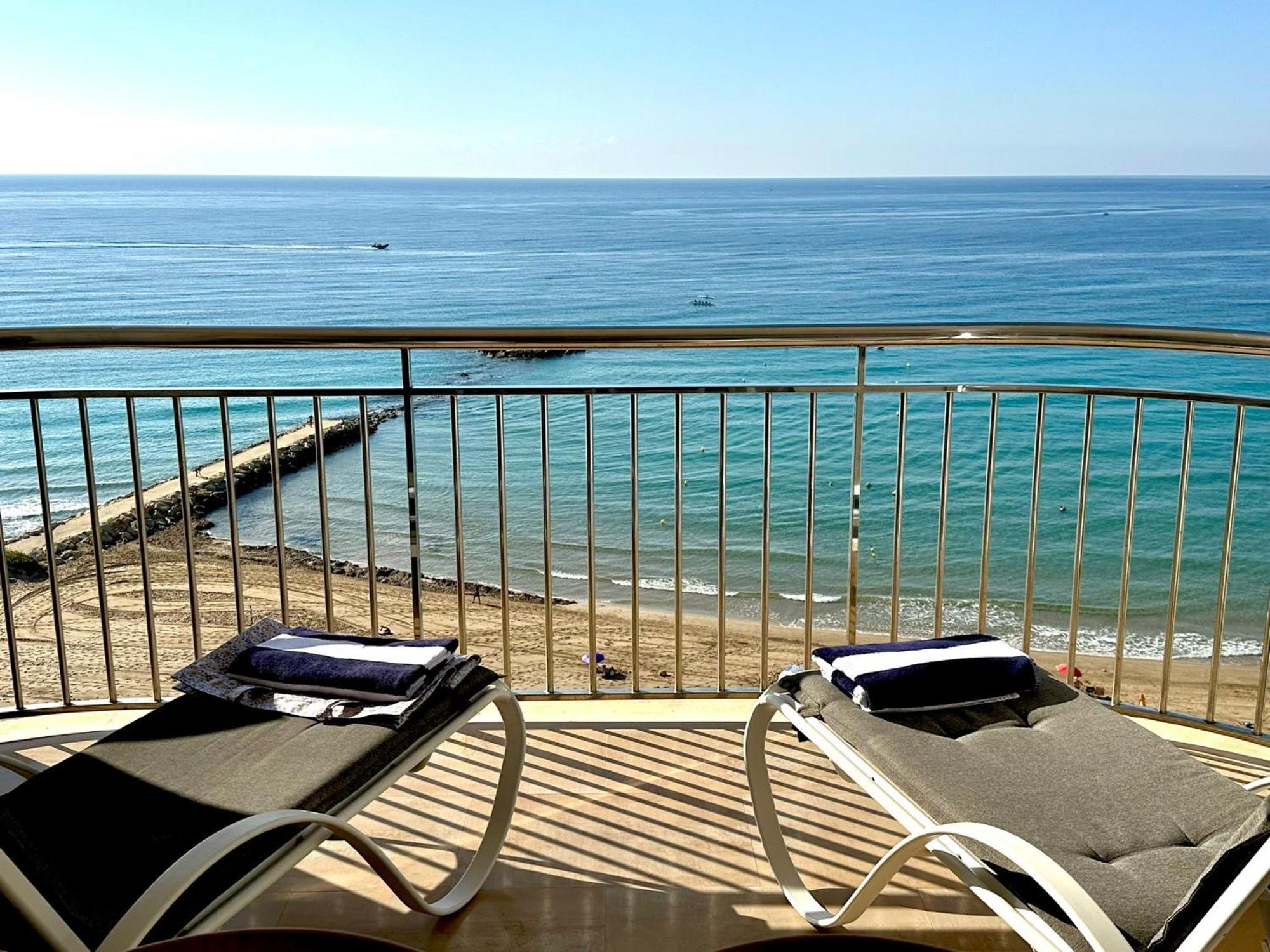 Porto Azul 10A Frontal Penon & Sea View First Line Arenal Beach Calpe Exteriér fotografie