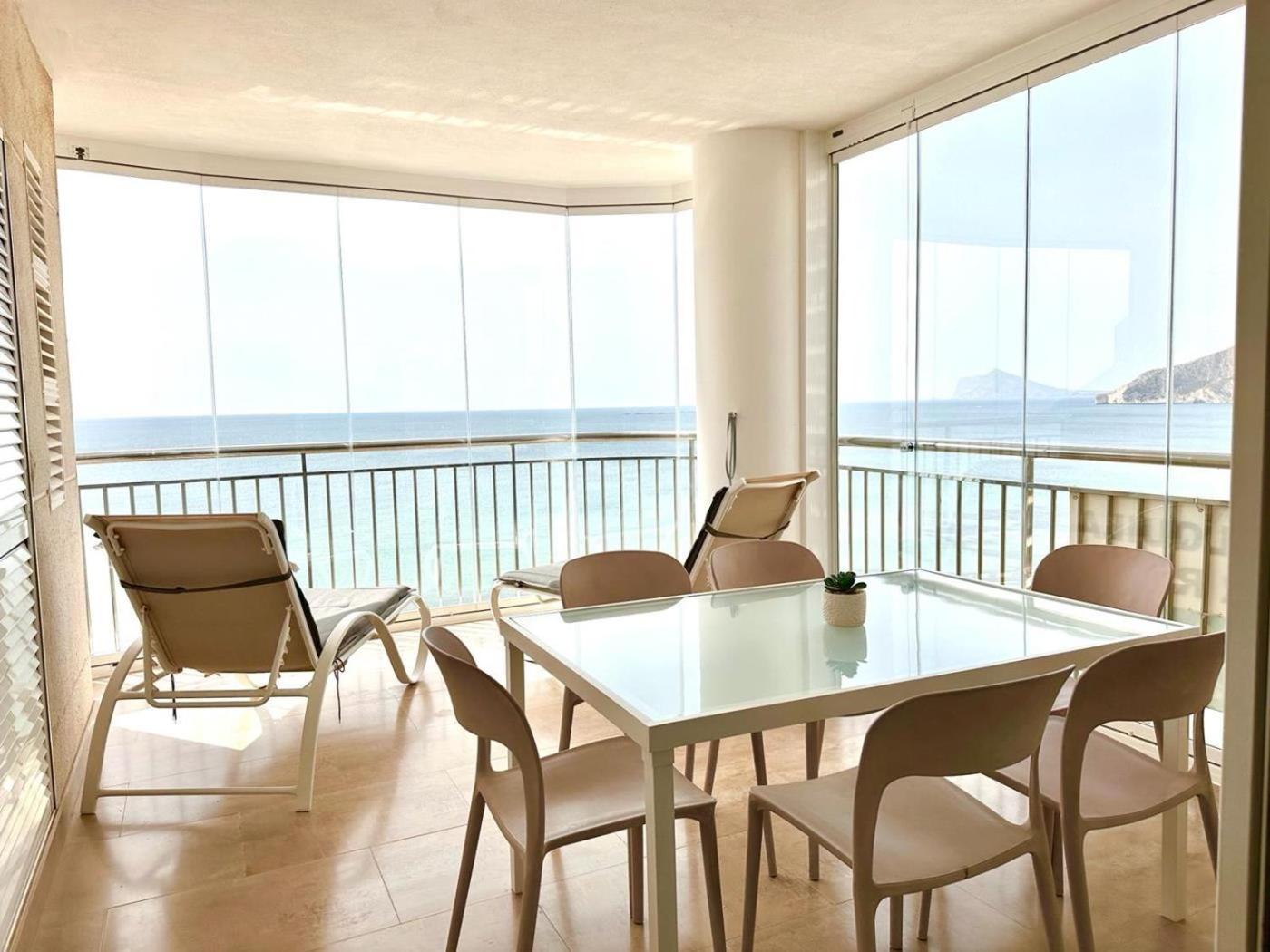 Porto Azul 10A Frontal Penon & Sea View First Line Arenal Beach Calpe Exteriér fotografie